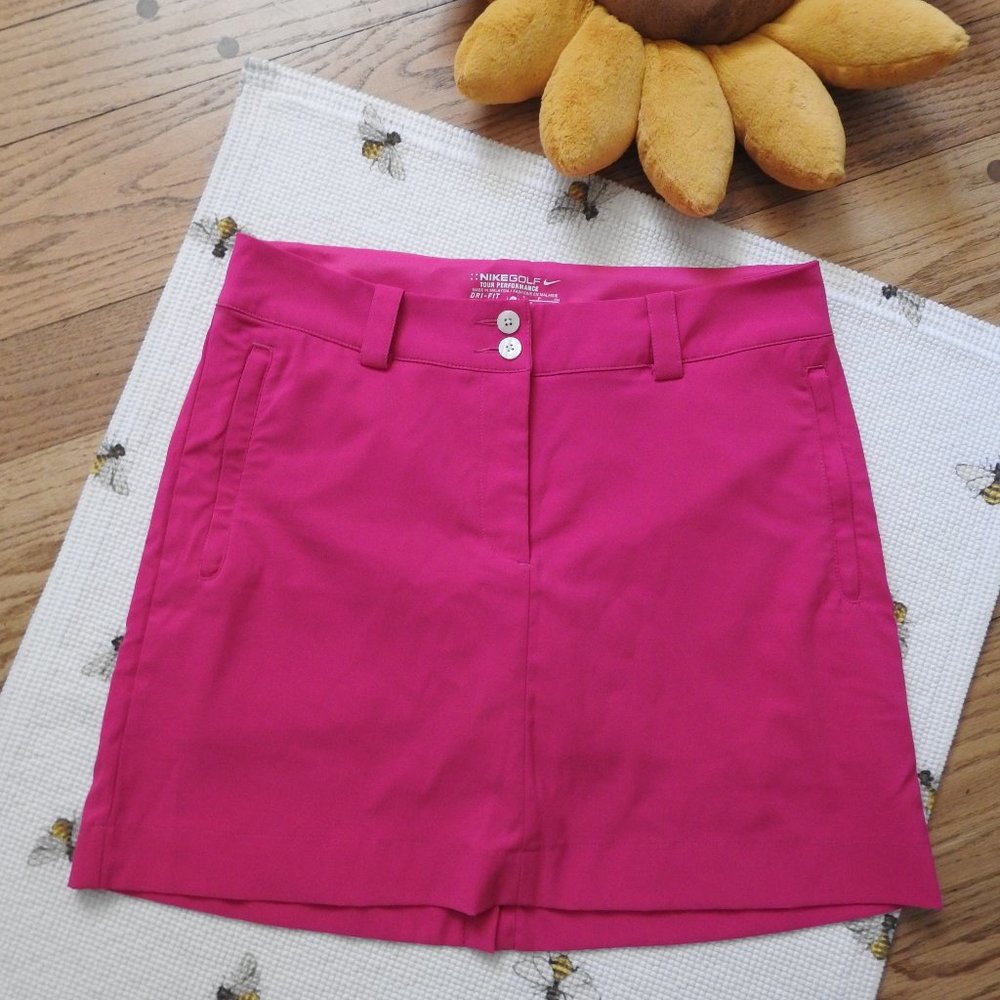 Nike Golf Tour Performance Pink Skort Sz 6
